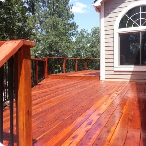 Redwood Decking 